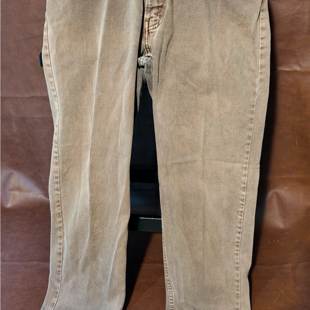 Men’s Levi Silver Tab Jeans in Tan